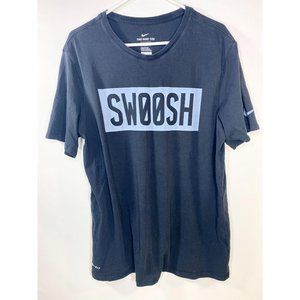 Nike Dri Fit SWOOSH TShirt XL Black